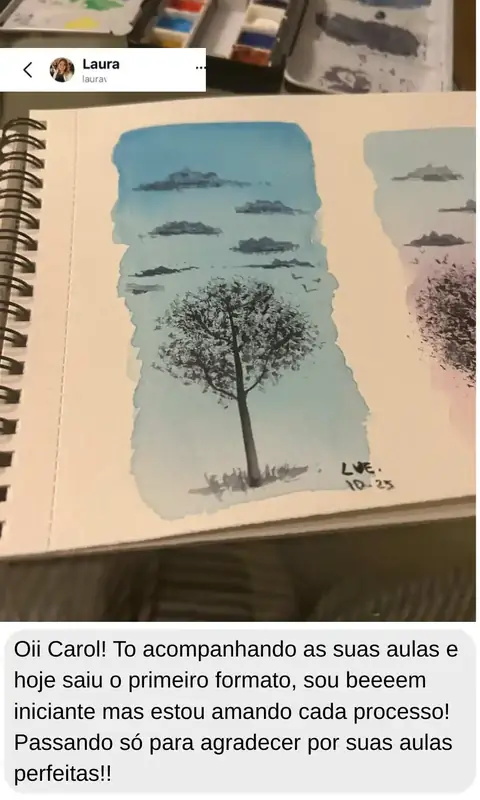 Depoimento de aluna